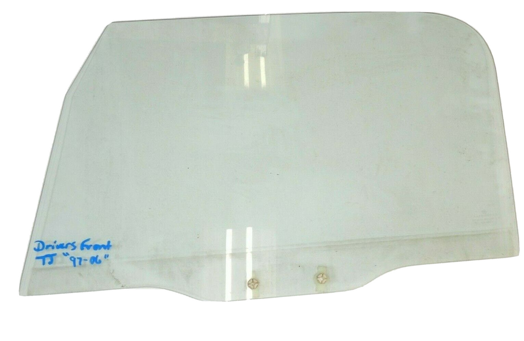 97-06 Jeep Wrangler TJ Driver Front Door Window Glass