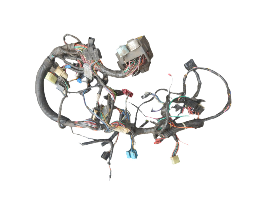 92-95 Wrangler YJ Dash Wire Harness Wiring Loom w/o Wiper Defrost Cut Radio