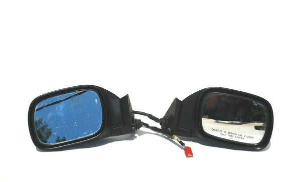97-01 Jeep Cherokee XJ Driver Passenger Exterior Door Mirror Set NO Heat
