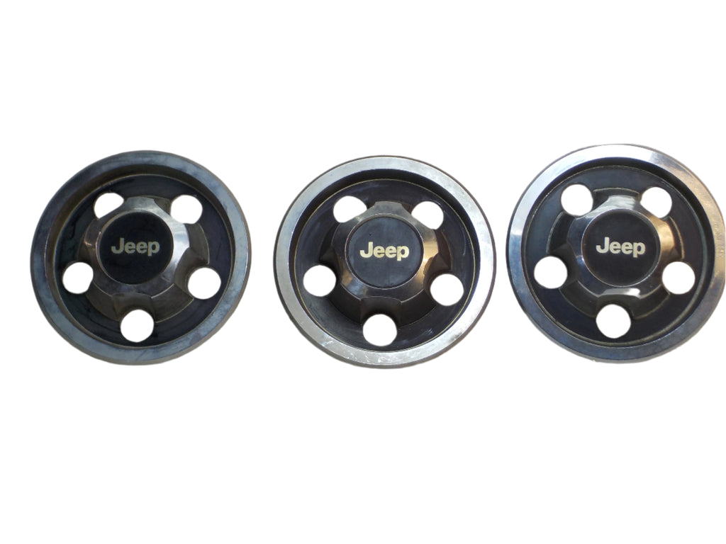 87-95 Wrangler YJ Wheel Center Cap Set Three (3)