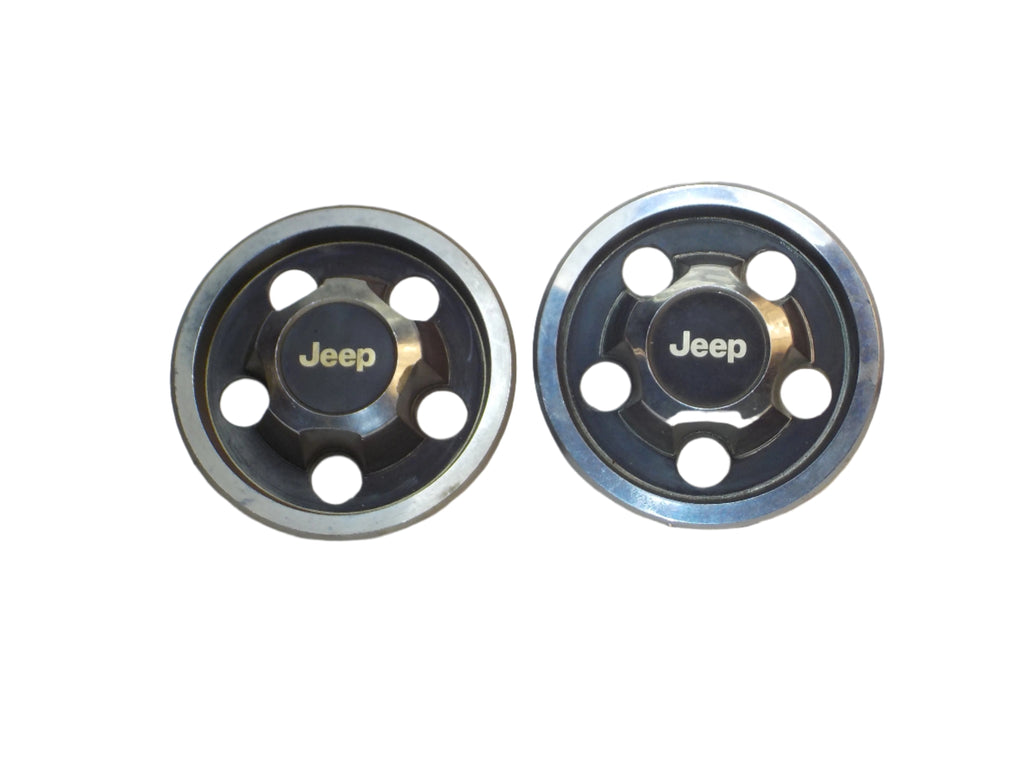 87-95 Wrangler YJ Wheel Center Cap Set Two (2)