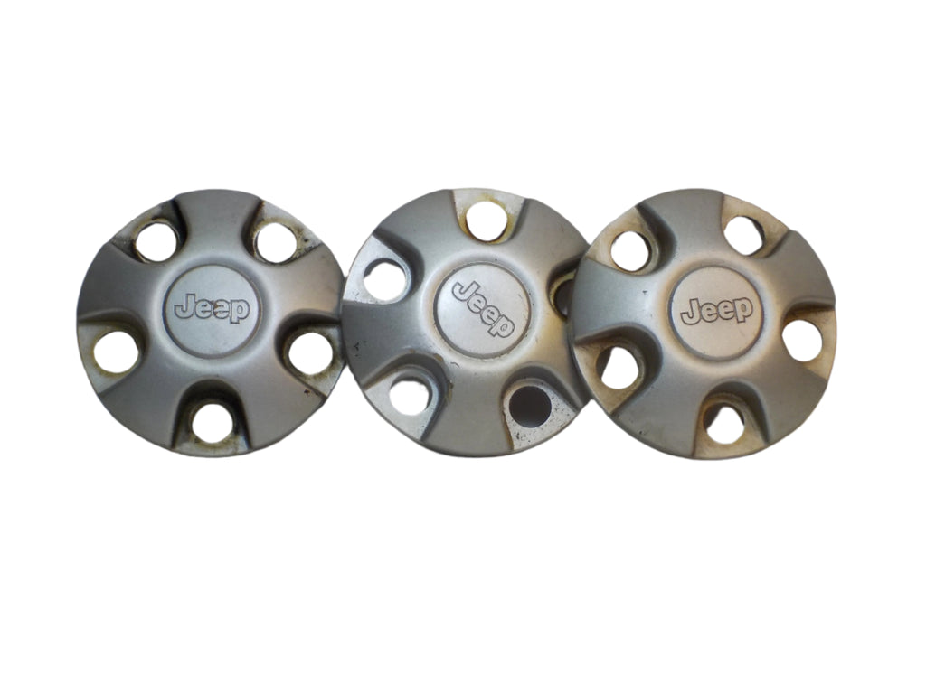 97-06 Wrangler TJ Wheel Center Cap Set Three (3)