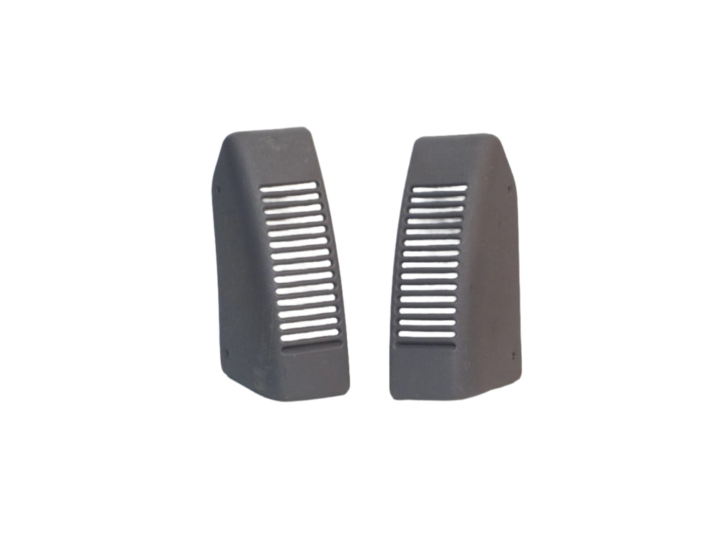97-06 Jeep Wrangler TJ Dash Vents Vent Louver Speaker Pair Mist Gray