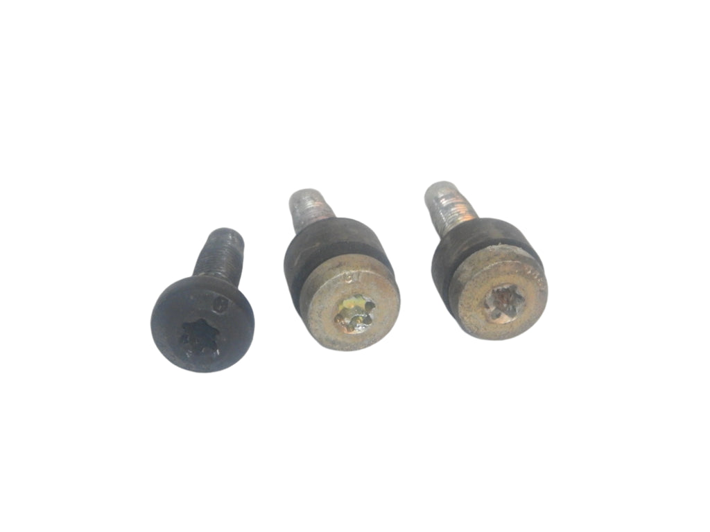 97-02 Jeep Wrangler TJ Rear Seat Belt Bolts Set Mount Hardware (3)