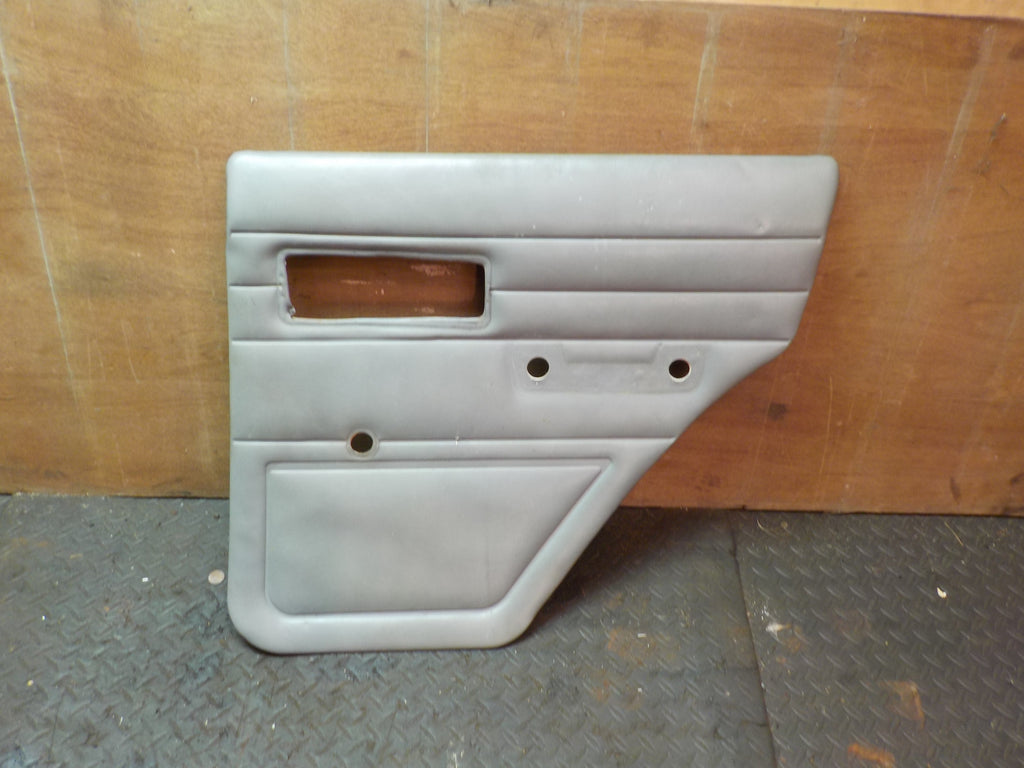 84-96 Cherokee XJ Gray Passenger Rear Interior Door Panel Right Manual Window