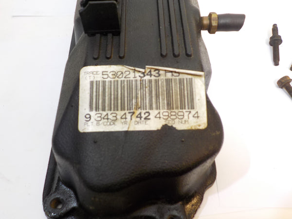 91-95 Wrangler YJ Jeep 2.5 Aluminum Engine Valve Cover 4 Cylinder + Screws Hardware 53021343