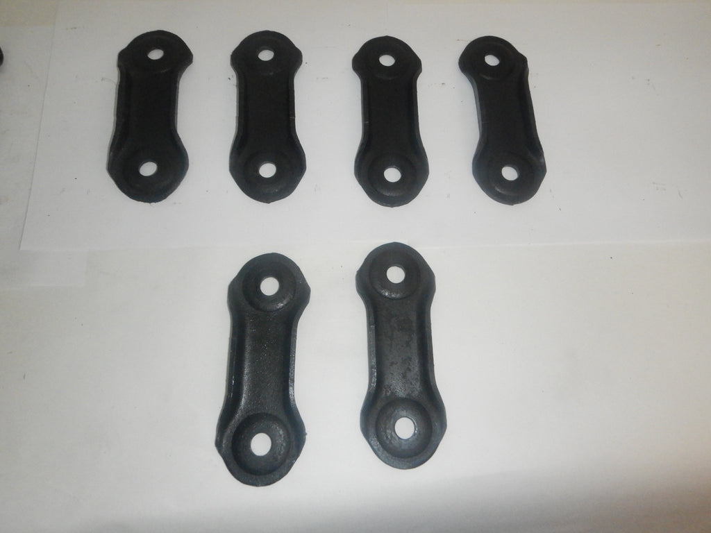 87-95 Wrangler YJ Jeep Leaf Spring Shackle Pivot Plate Set (6)