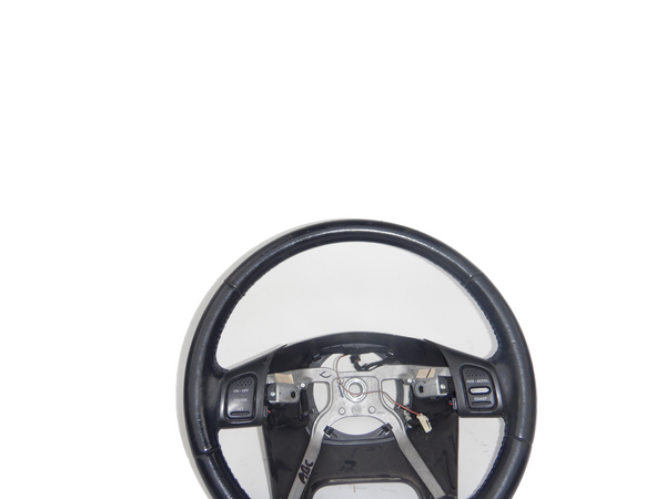 99-04 Grand Cherokee WJ Black Agate Leather Steering Wheel Cruise Control