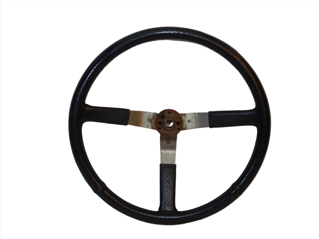 76-95 Wrangler YJ CJ Cherokee XJ Gray Leather Steering Wheel