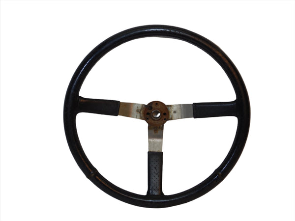 76-95 Wrangler YJ CJ Cherokee XJ Gray Leather Steering Wheel