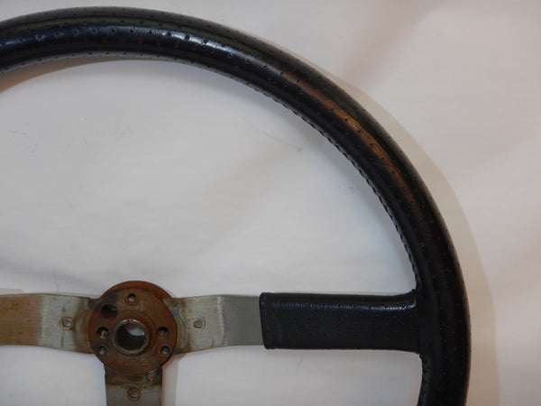 76-95 Wrangler YJ CJ Cherokee XJ Gray Leather Steering Wheel