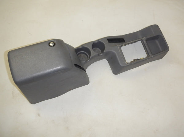 97-02 Jeep Wrangler TJ OEM 1 Piece Center Console Mist Gray Grey