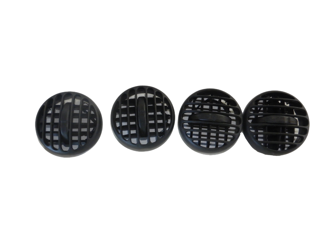 02-07 Jeep Liberty KJ Heater AC Dash Vent Louver Set (4)