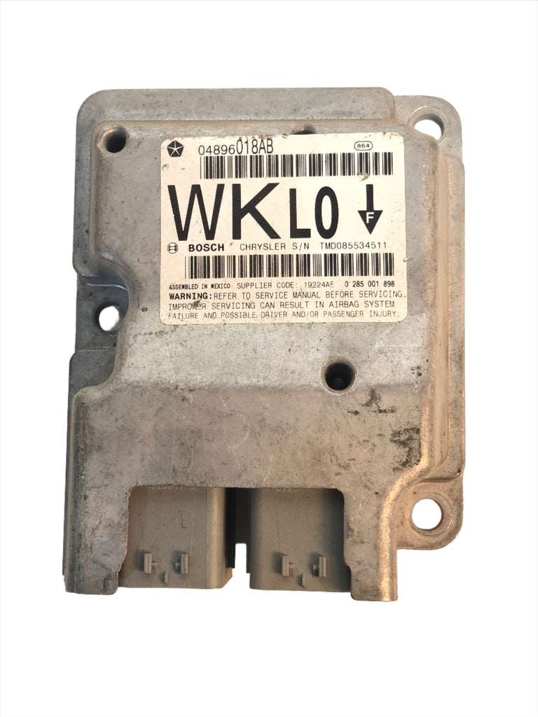 05-06 Grand Cherokee WK Air Bag Control Module Computer 04896018AB