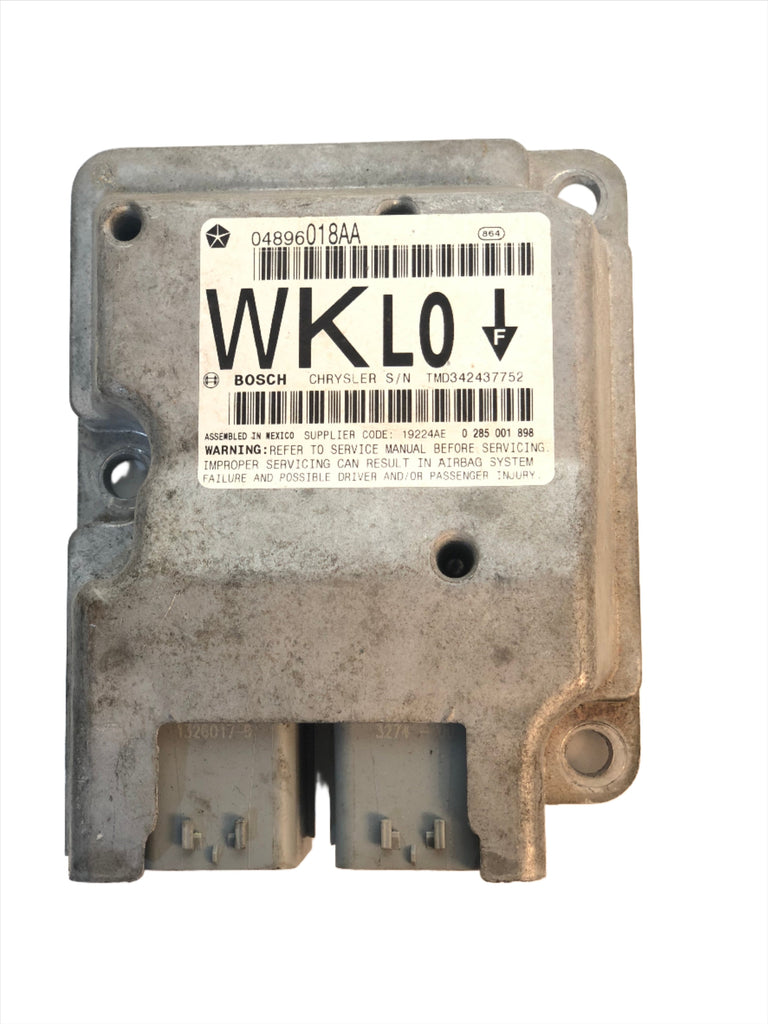 05 Grand Cherokee WK Air Bag Airbag Control Module Computer 04896018AA