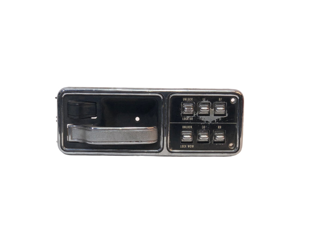 84-96 Cherokee XJ Driver Front Master Door Electric Window Switch Handle CHROME