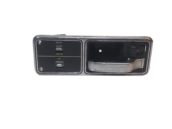 Chrome Front Driver Side Interior Door Handle With Window Switch For Jeep Cherokee XJ 1984-1996