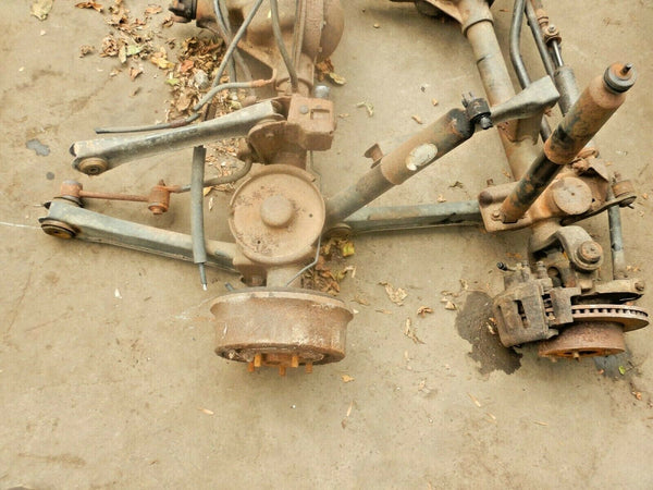 97-06 Wrangler TJ Dana 30 35 Front Rear Complete Differential Axle 4.10 OPEN FREIGHT SHIP