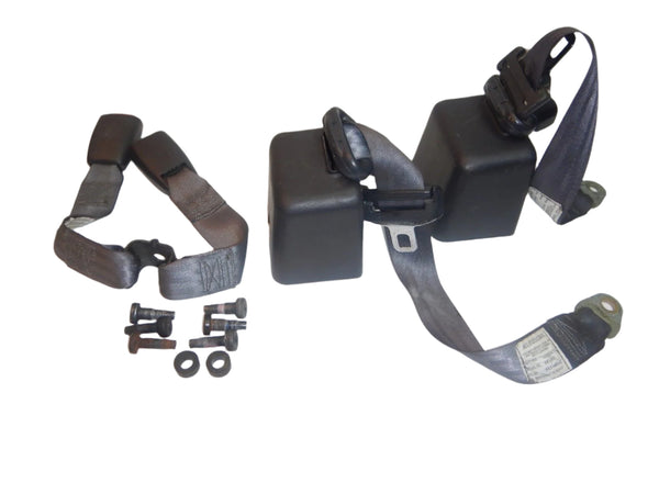 97-02 Jeep Wrangler TJ OEM Complete Rear Seat Belts Pair w/ Hardware
