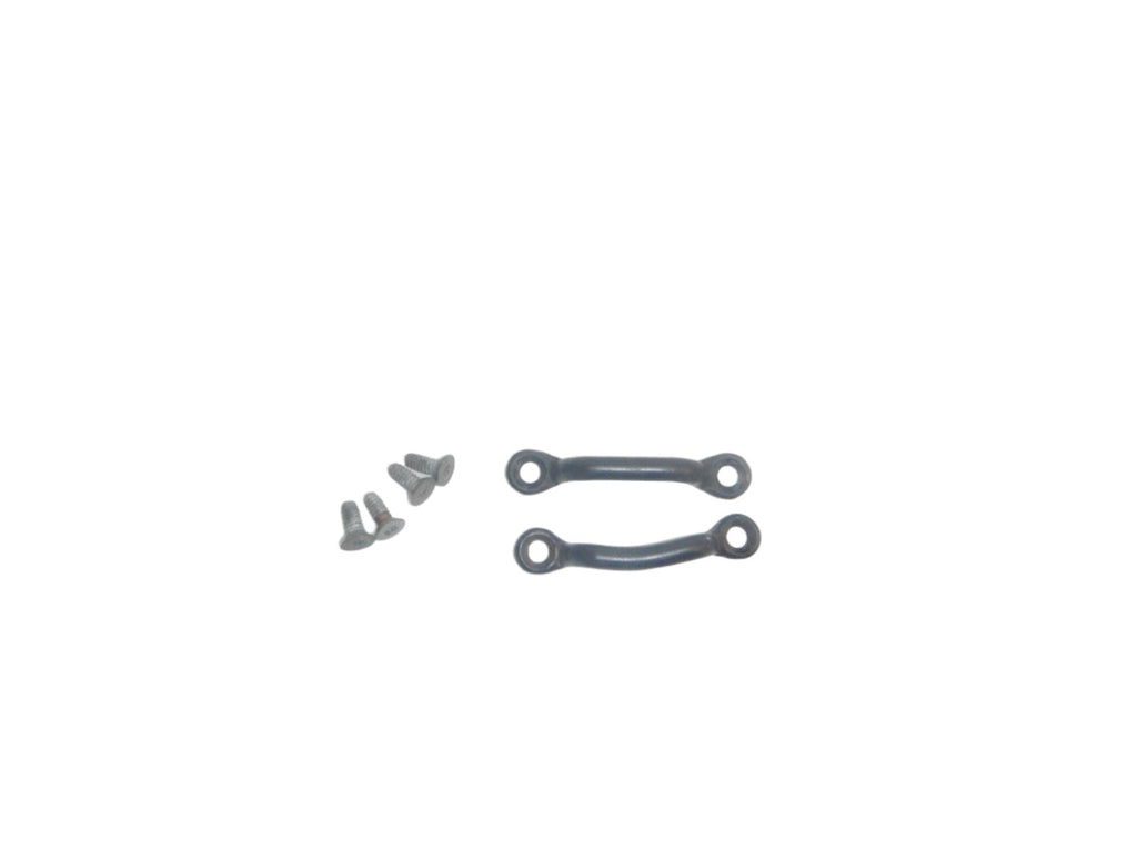 76-06 Wrangler YJ TJ CJ Door Limit Strap Loop Footman Pin Black PAIR Loops
