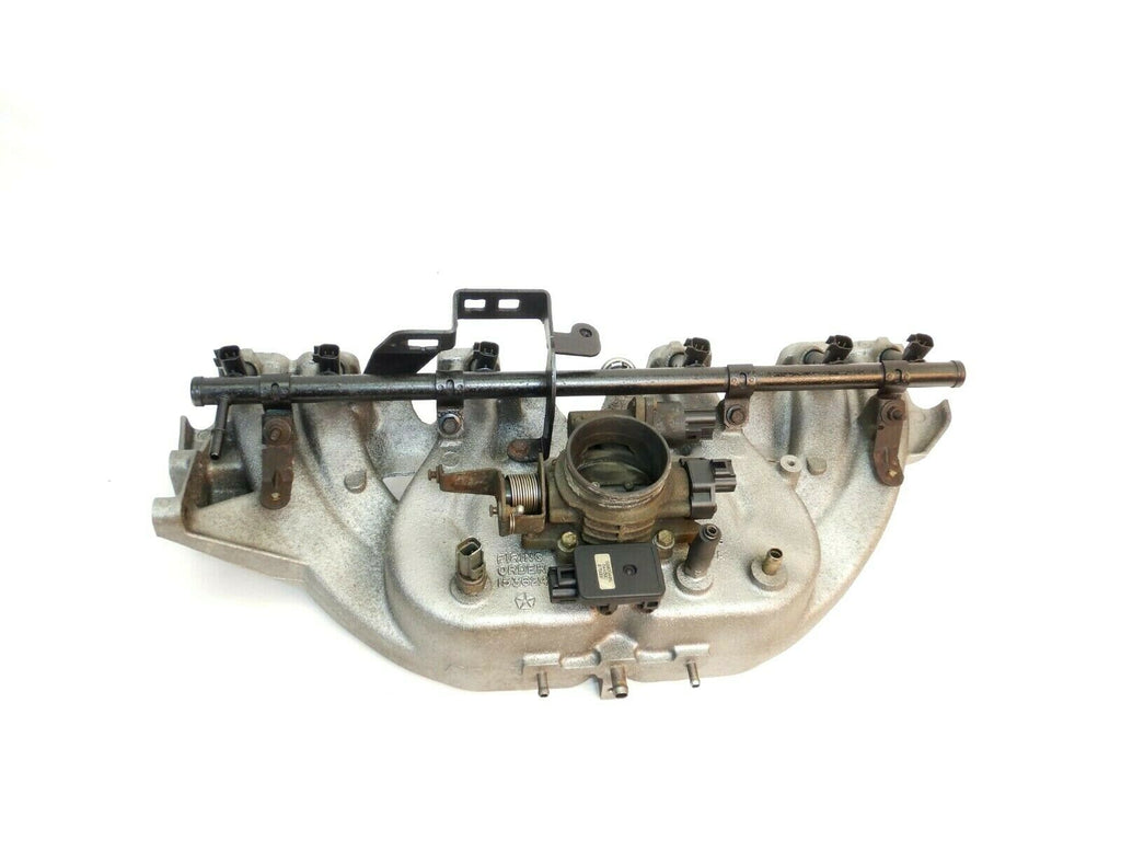91-06 Wrangler TJ Cherokee XJ 4.0L High Output Plenum Complete Intake Manifold Throttle Body Sensors
