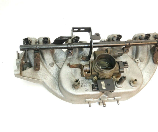 91-06 Wrangler TJ Cherokee XJ 4.0L High Output Plenum Complete Intake Manifold Throttle Body Sensors
