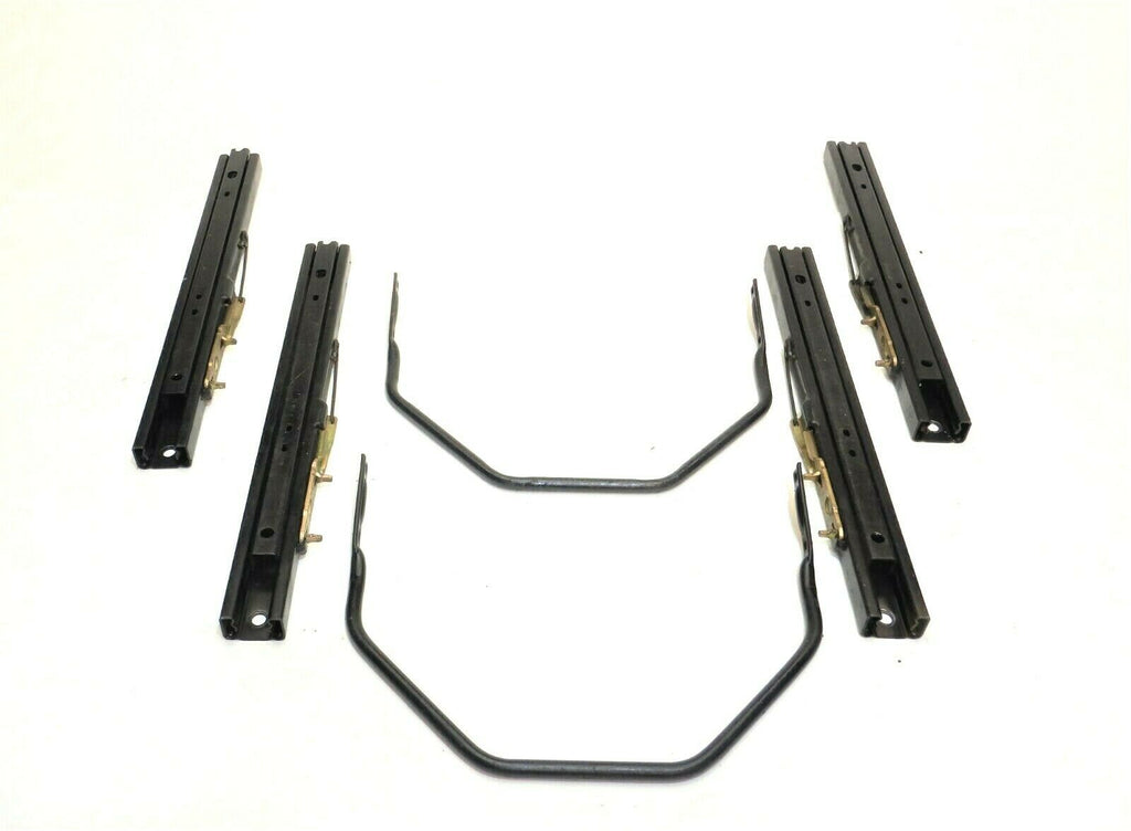 91-95 Wrangler YJ Driver Passenger Front Seat Slider Frame Adjuster Pair 14"