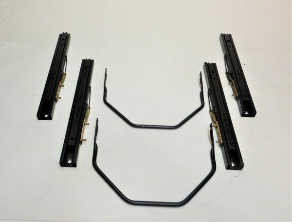 91-95 Wrangler YJ Driver Passenger Front Seat Slider Frame Adjuster Pair 14"