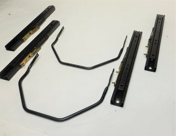 91-95 Wrangler YJ Driver Passenger Front Seat Slider Frame Adjuster Pair 14"