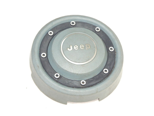 84-95 Jeep Cherokee XJ Wrangler YJ Green Wheel Horn Button Cap