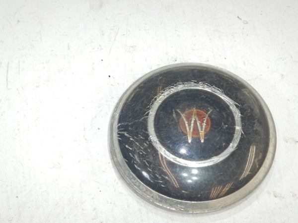 50-64 Jeep Willys Jeepster Station Wagon Black Wheel Horn Button Cap 920208