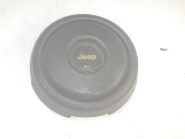 84-95 Jeep Cherokee XJ Wrangler YJ Gray Wheel Horn Button Cap