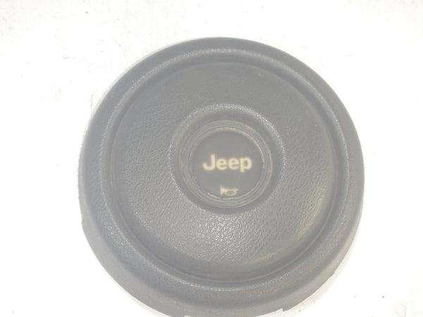 84-95 Jeep Cherokee XJ Wrangler YJ Gray Wheel Horn Button Cap