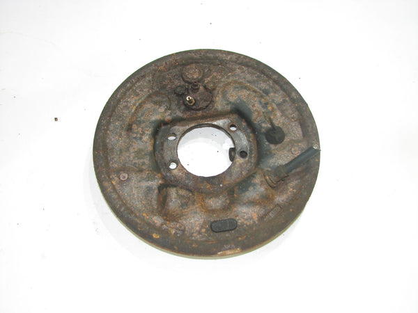 93-95 Grand Cherokee ZJ Driver Rear Drum Brake Backing Plate Assembly 10 Inch