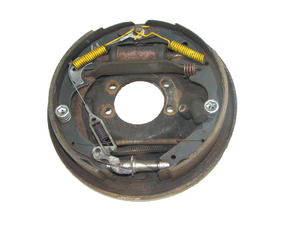 93-95 Grand Cherokee ZJ Passenger Rear Drum Brake Backing Plate Assembly 10 Inch