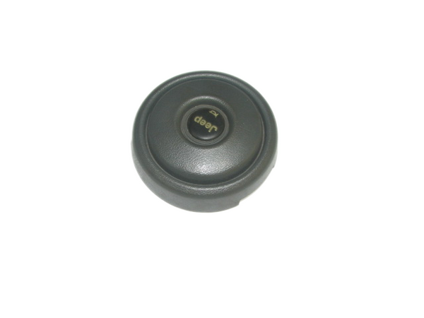 84-95 Cherokee XJ Wrangler YJ Black Wheel Horn Button