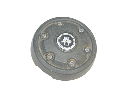 80-86 CJ5 CJ7 CJ8 Scrambler AMC OEM Black Wheel Horn Button