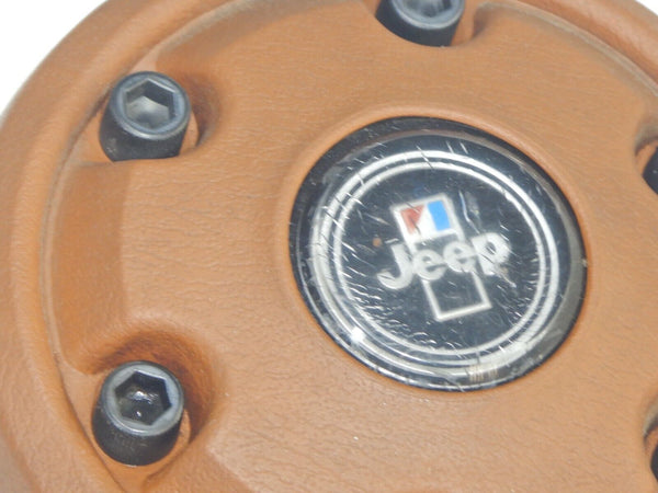 80-86 Jeep CJ5 CJ7 CJ8 Scrambler AMC OEM Spice Wheel Horn Button Cap 3238067