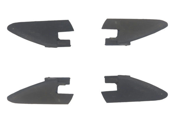 91-01 Cherokee XJ Roof Rack Cross Rails Luggage Bar End Clip Set of 4
