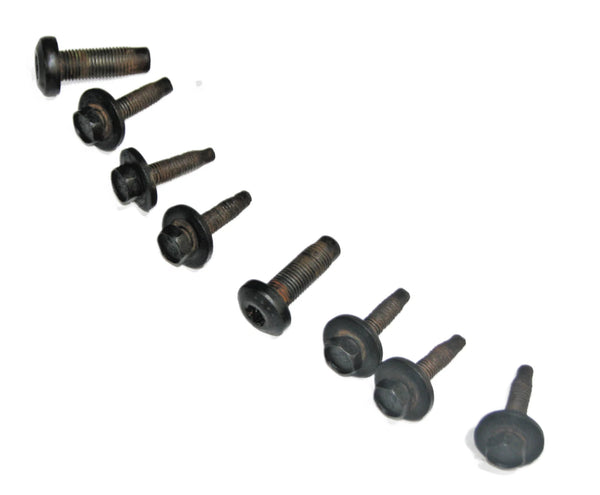 97-06 Wrangler TJ Front Seat Slider Frame Adjuster Bracket Bolts Set (8)