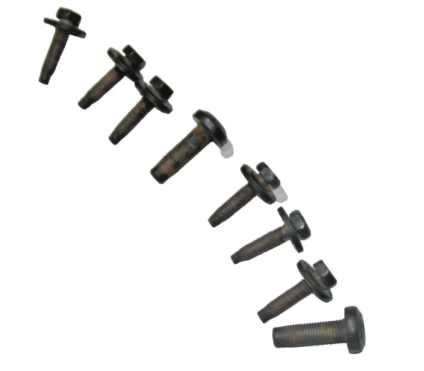 97-06 Wrangler TJ Front Seat Slider Frame Adjuster Bracket Bolts Set (8)
