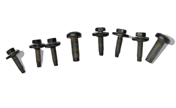 97-06 Wrangler TJ Front Seat Slider Frame Adjuster Bracket Bolts Set (8)
