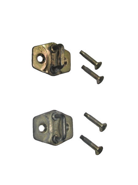 97-06 Wrangler TJ OEM Door Striker Latches w/ Screws Driver Passenger Pair