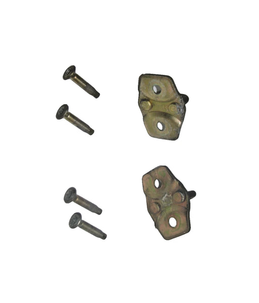 97-06 Wrangler TJ OEM Door Striker Latches w/ Screws Driver Passenger Pair