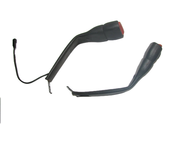 97-01 Jeep Cherokee XJ Driver Passenger Pair Female Seat Belt End Buckle