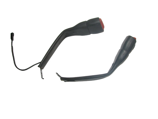 97-01 Jeep Cherokee XJ Driver Passenger Pair Female Seat Belt End Buckle