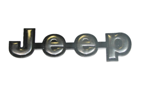 84-01 Cherokee XJ Jeep Logo Plate Emblem Decal Chrome