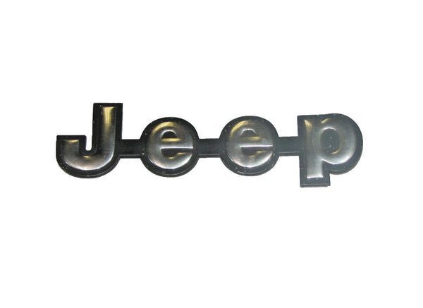 84-01 Cherokee XJ Jeep Logo Plate Emblem Decal Chrome