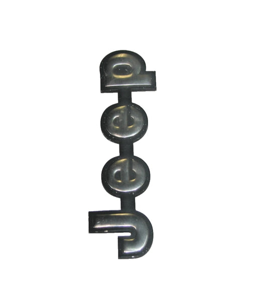 84-01 Cherokee XJ Jeep Logo Plate Emblem Decal Chrome
