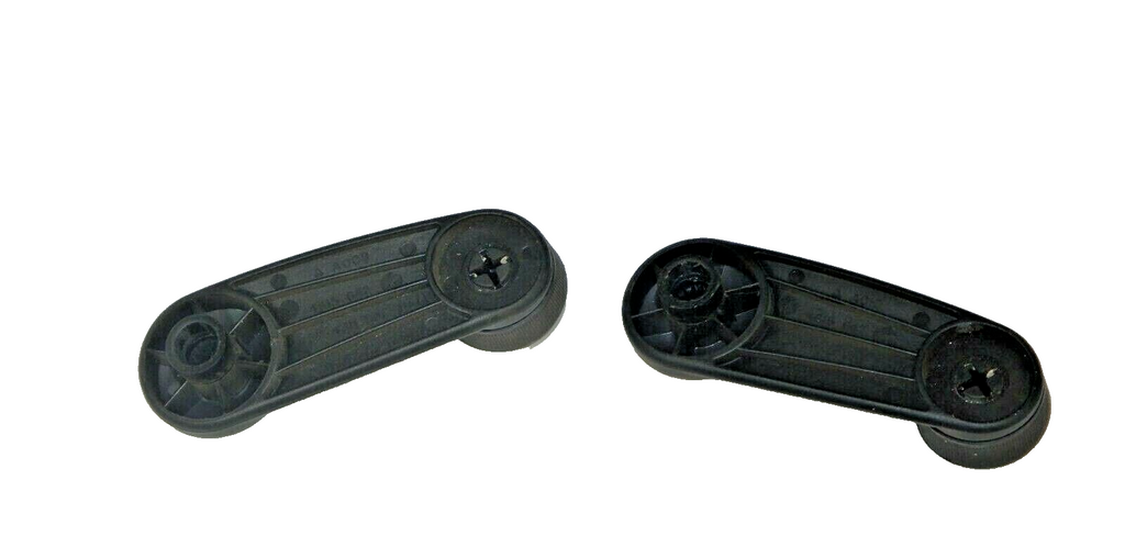 Latchwell Pair Manual Window Crank Handles For Jeep Wrangler TJ & JK (1997-2017) – Direct Replacement, Textured Black